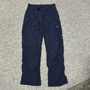Lululemon Dance Studio Mid-Rise Pant 
Navy size 4 Reg, 29” inseam. Like new.